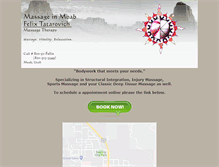 Tablet Screenshot of massageinmoab.com